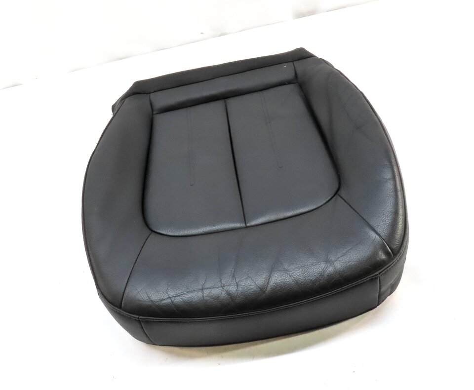 Thumbnail 3: 2014 AUDI A6 C7 FRONT LEFT DRIVER LOWER HEATED STANDARD SEAT CUSHION (BLACK FZ)