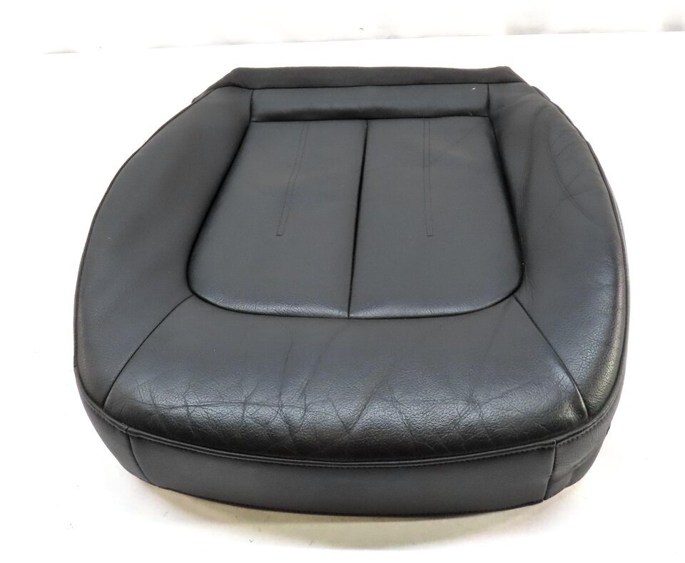Thumbnail 4: 2014 AUDI A6 C7 FRONT LEFT DRIVER LOWER HEATED STANDARD SEAT CUSHION (BLACK FZ)