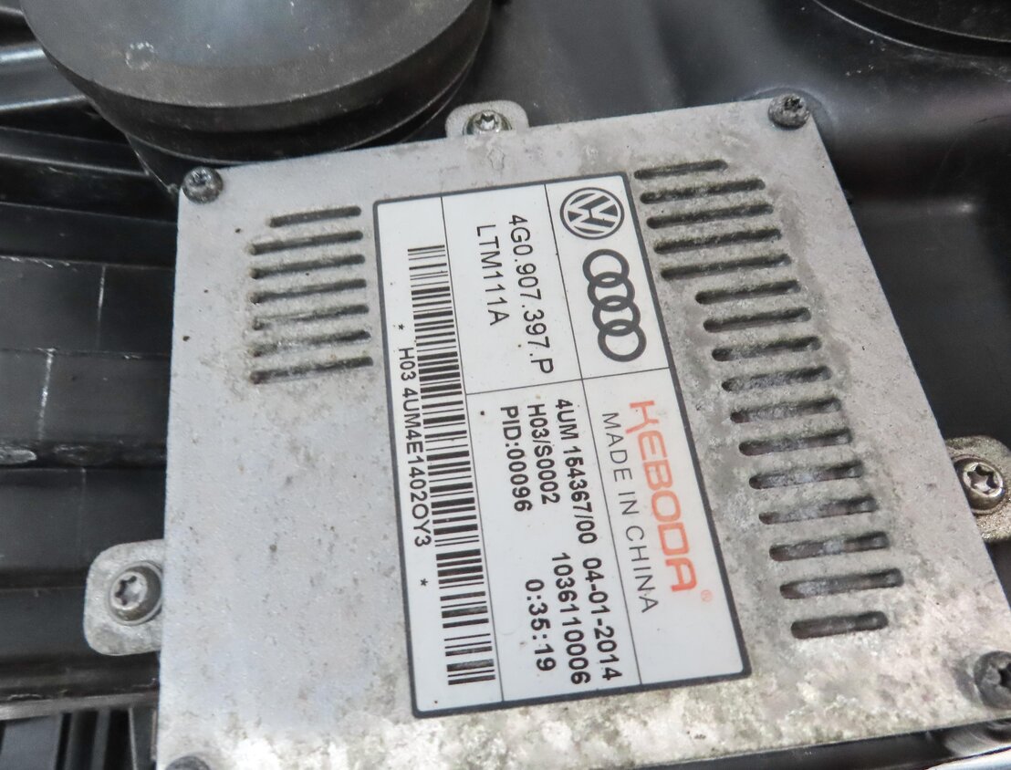 Thumbnail 7: 12-15 AUDI A6 (C7) LEFT FRONT DRIVER XENON HID HEADLIGHT LIGHT LAMP (NON AFS)