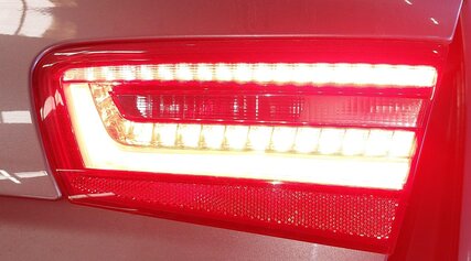 Thumbnail 2: 2012-2015 AUDI A6 S6 (C7) RIGHT PASSENGER TRUNK INNER LED TAILLIGHT LIGHT LAMP