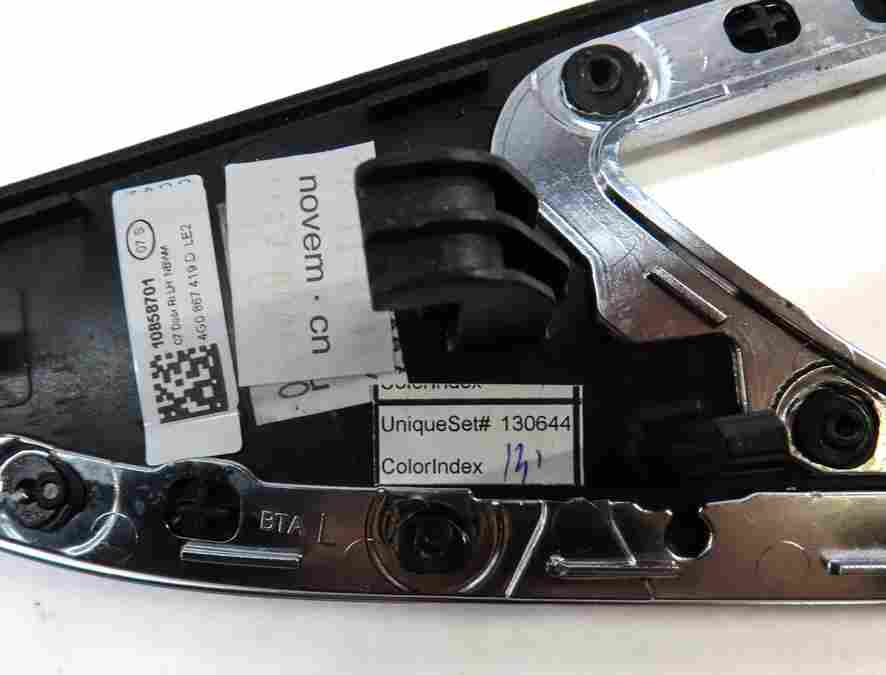 Thumbnail 13: 2014 AUDI A6 (C7) FRONT REAR LEFT RIGHT DOOR CONSOLE DASH BURR WALNUT TRIM SET 8