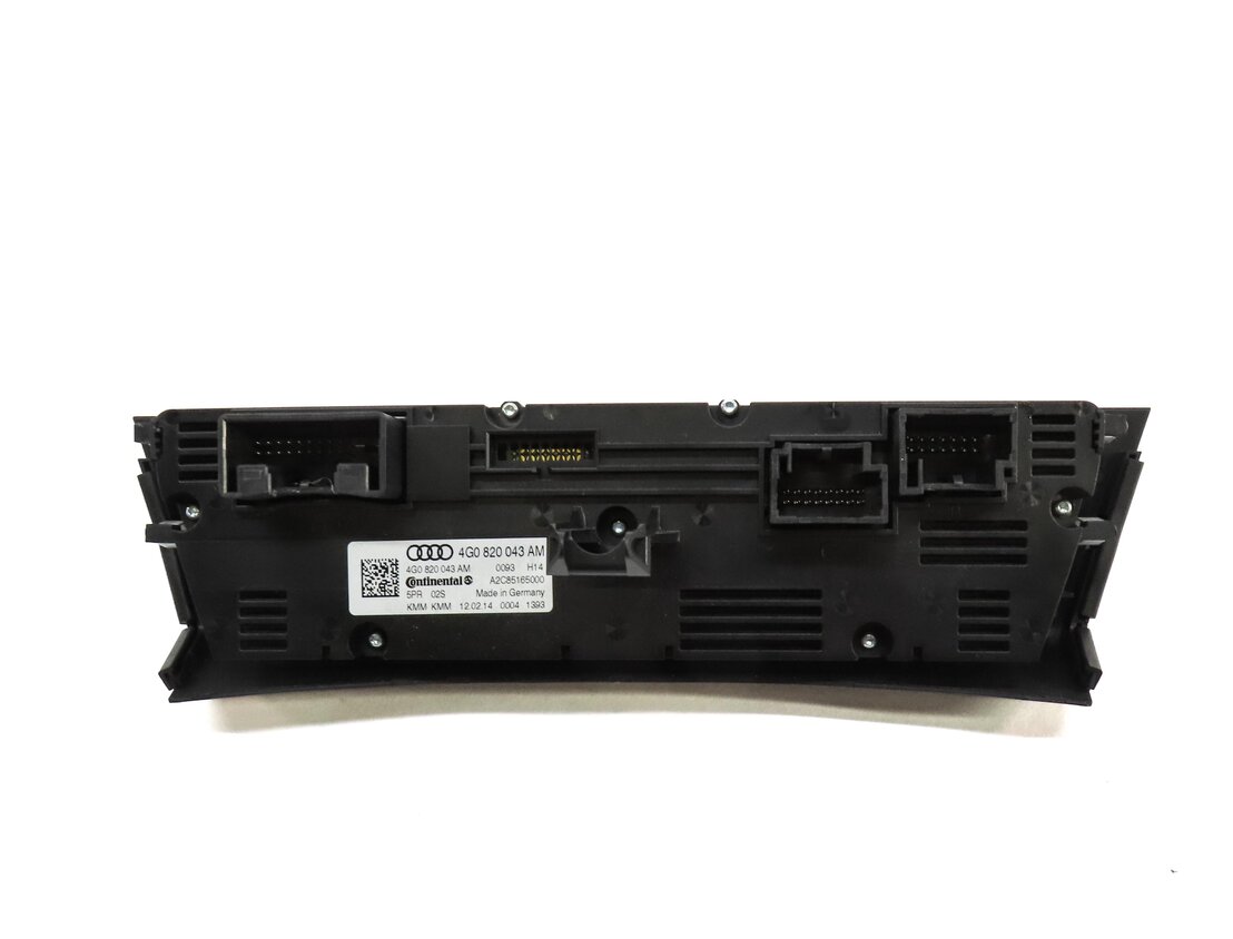 Thumbnail 6: 2014 AUDI A6 (C7) FRONT DASH HVAC A/C HEATER TEMPERATURE CLIMATE CONTROL PANEL