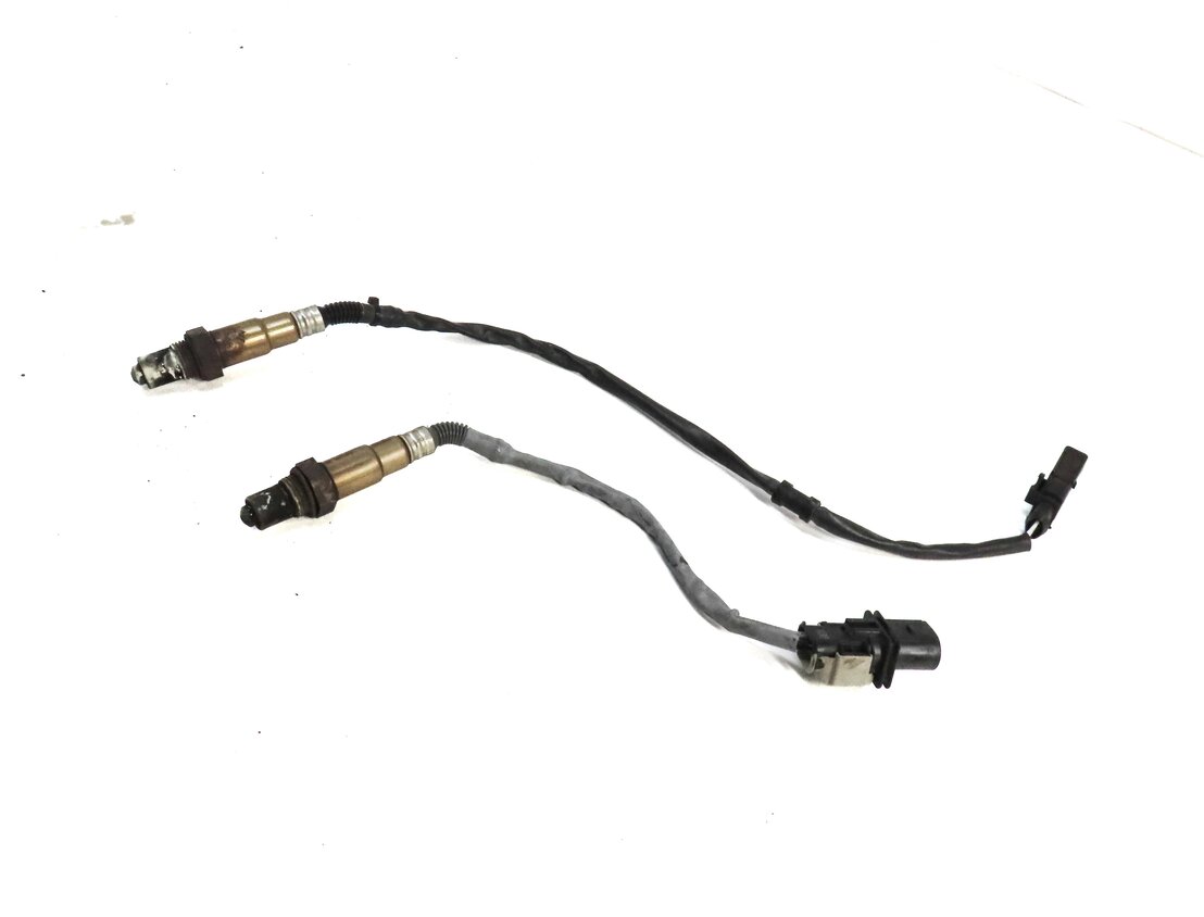 Thumbnail 1: 2014 AUDI A6 (C7) 2.0L TURBO CAED ENGINE PRE POST CAT O2 OXYGEN SENSOR SET 2