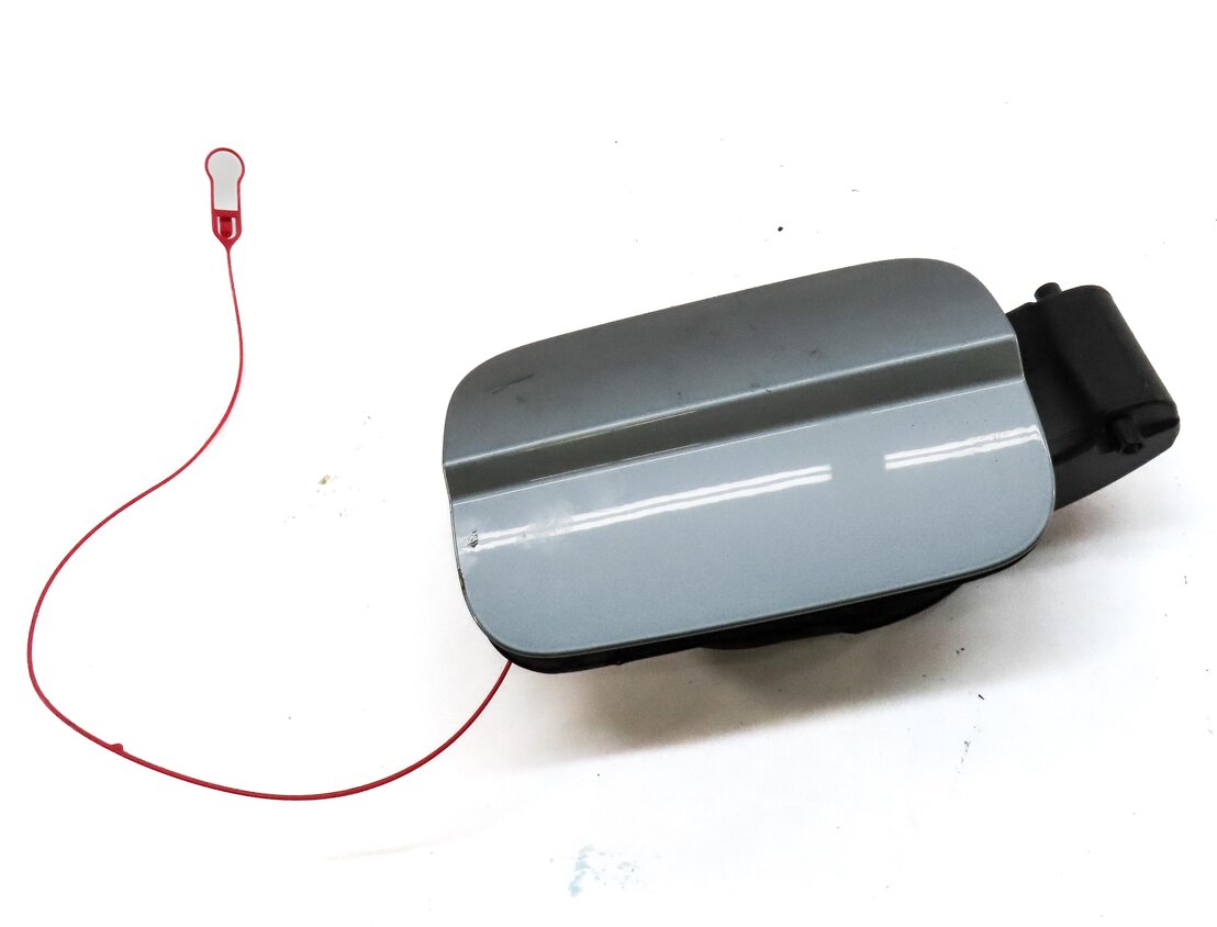 Thumbnail 3: 2012-2018 AUDI A6 S6 (C7) FUEL TANK DOOR LID COVER TRIM w/ HOUSING (QUARTZ GRAY)