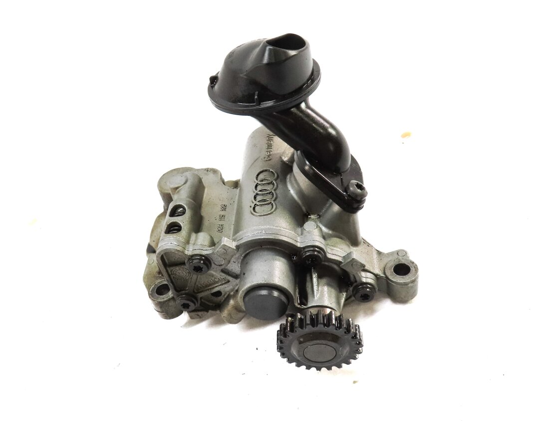 Thumbnail 2: 2014 AUDI A6 (C7) 2.0L TURBO CAED ENGINE OIL PUMP w/ PICKUP TUBE 06H115105