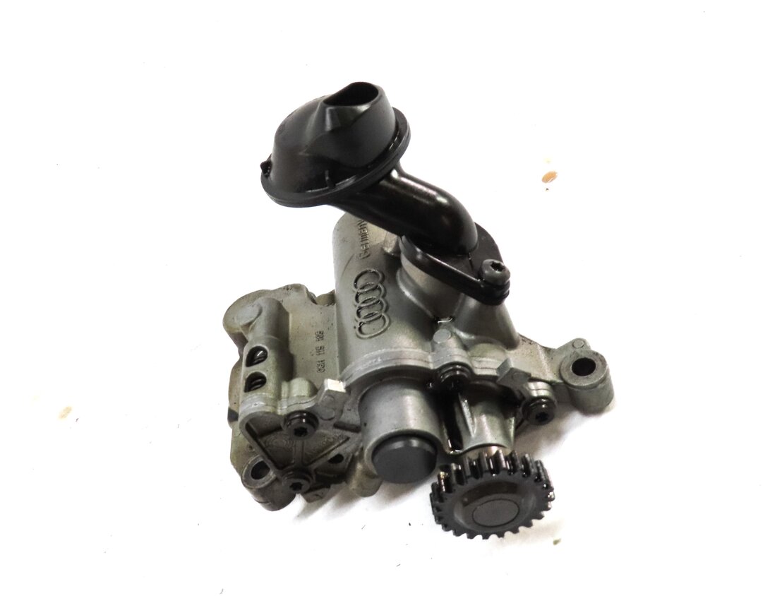 Thumbnail 3: 2014 AUDI A6 (C7) 2.0L TURBO CAED ENGINE OIL PUMP w/ PICKUP TUBE 06H115105