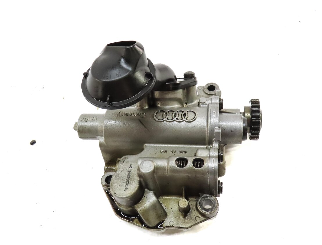 Thumbnail 4: 2014 AUDI A6 (C7) 2.0L TURBO CAED ENGINE OIL PUMP w/ PICKUP TUBE 06H115105