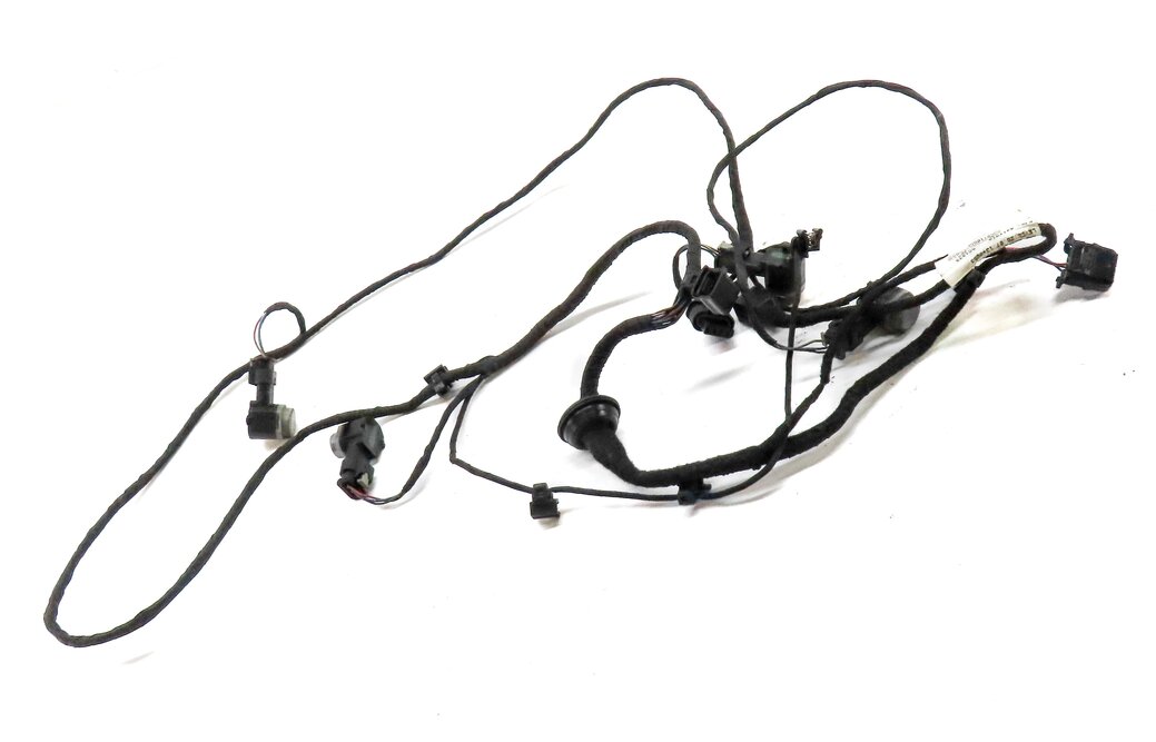 Thumbnail 3: 2014 AUDI A6 (C7) REAR PARK ASSIST PDC SENSOR SET4 (GRAY) w/ WIRE WIRING HARNESS
