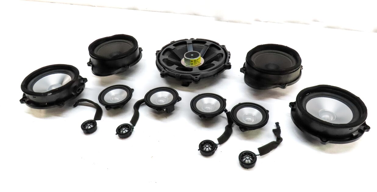 Thumbnail 1: 2008 RANGE ROVER SPORT (L320) FRONT REAR LEFT RIGHT STEREO LOGIC 7 SPEAKER SET13