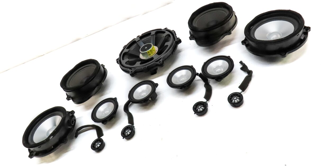 Thumbnail 12: 2008 RANGE ROVER SPORT (L320) FRONT REAR LEFT RIGHT STEREO LOGIC 7 SPEAKER SET13