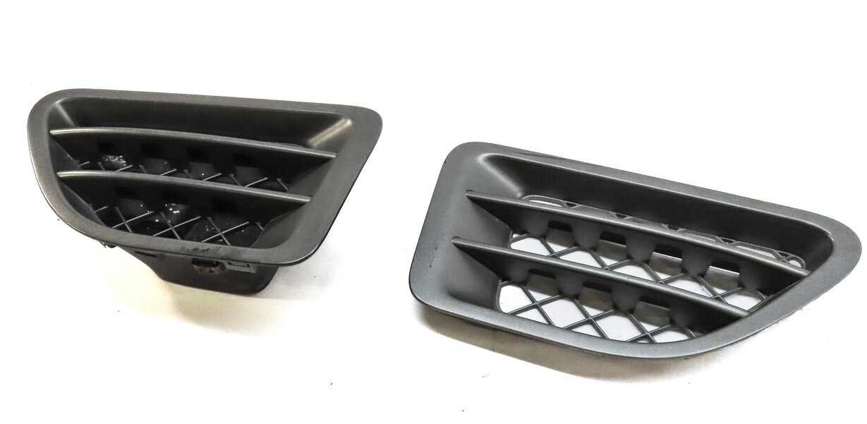 2008 RANGE ROVER SPORT (L320) FRONT LEFT & RIGHT FENDER GRILLE AIR VENT SET 2