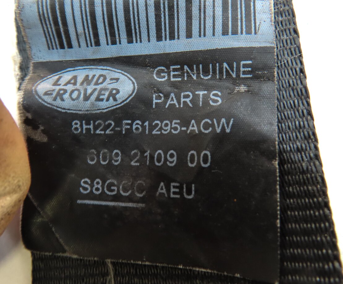 Thumbnail 6: 08-16 LR3 LR4 / RANGE ROVER SPORT (L320) LEFT DRIVER SEATBELT RETRACTOR (BLACK)
