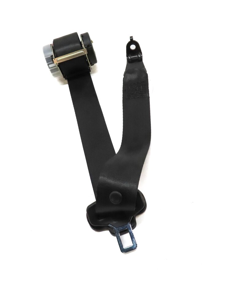 Thumbnail 3: 2008 RANGE ROVER SPORT (L320) REAR LEFT 2ND ROW SEATBELT RETRACTOR (BLACK)