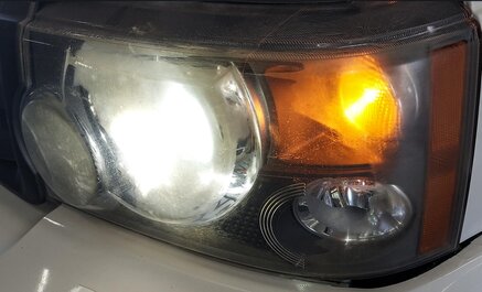 Thumbnail 2: 2006-2009 RANGE ROVER SPORT (L320) LEFT XENON HID ADAPTIVE HEADLIGHT LIGHT LAMP