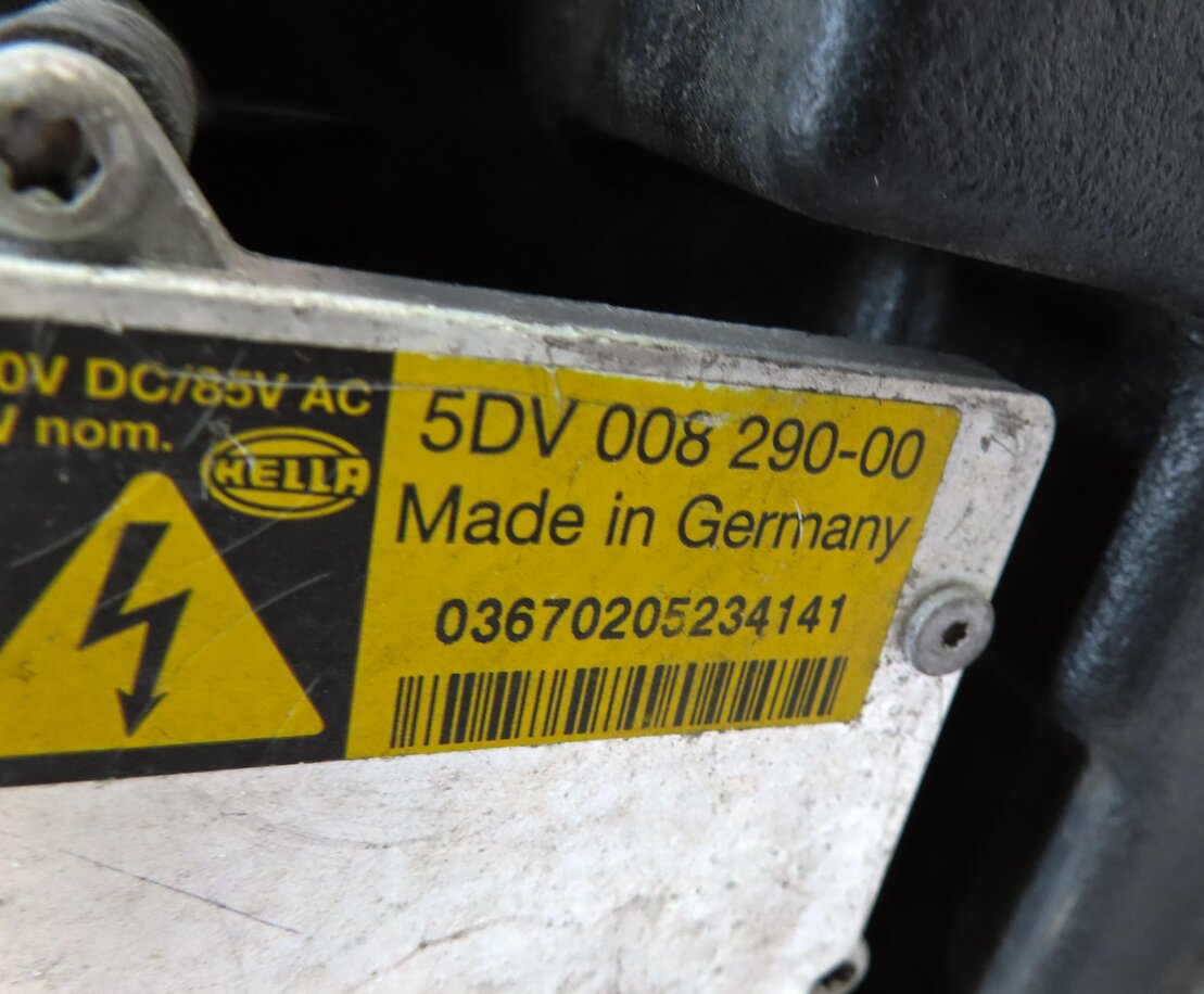 Thumbnail 7: 2006-2009 RANGE ROVER SPORT (L320) LEFT XENON HID ADAPTIVE HEADLIGHT LIGHT LAMP