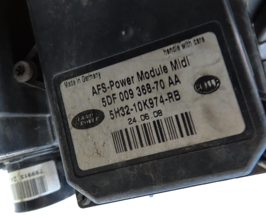 Thumbnail 8: 2006-2009 RANGE ROVER SPORT (L320) RIGHT XENON HID ADAPTIVE HEADLIGHT LIGHT LAMP