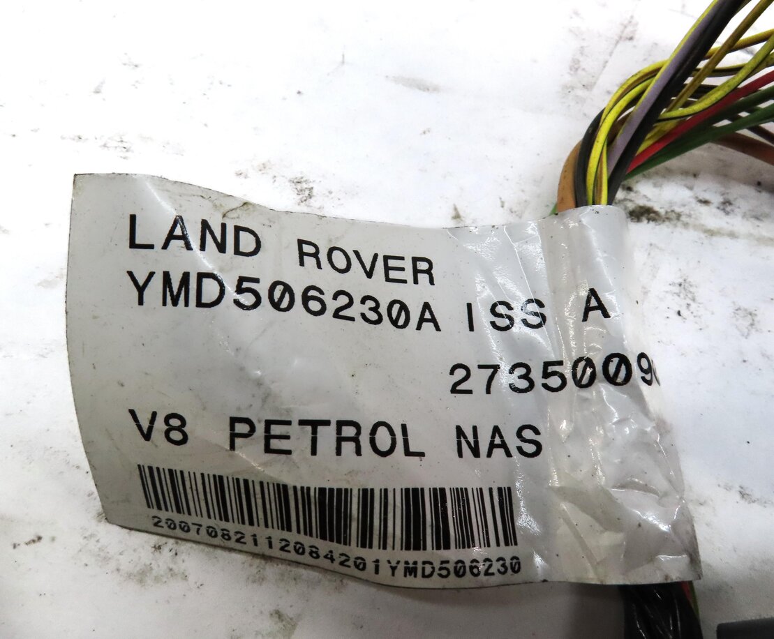 Thumbnail 5: 2008 RANGE ROVER SPORT (L320) 4.4L AUTO AWD TRANSMISSION WIRE WIRING HARNESS
