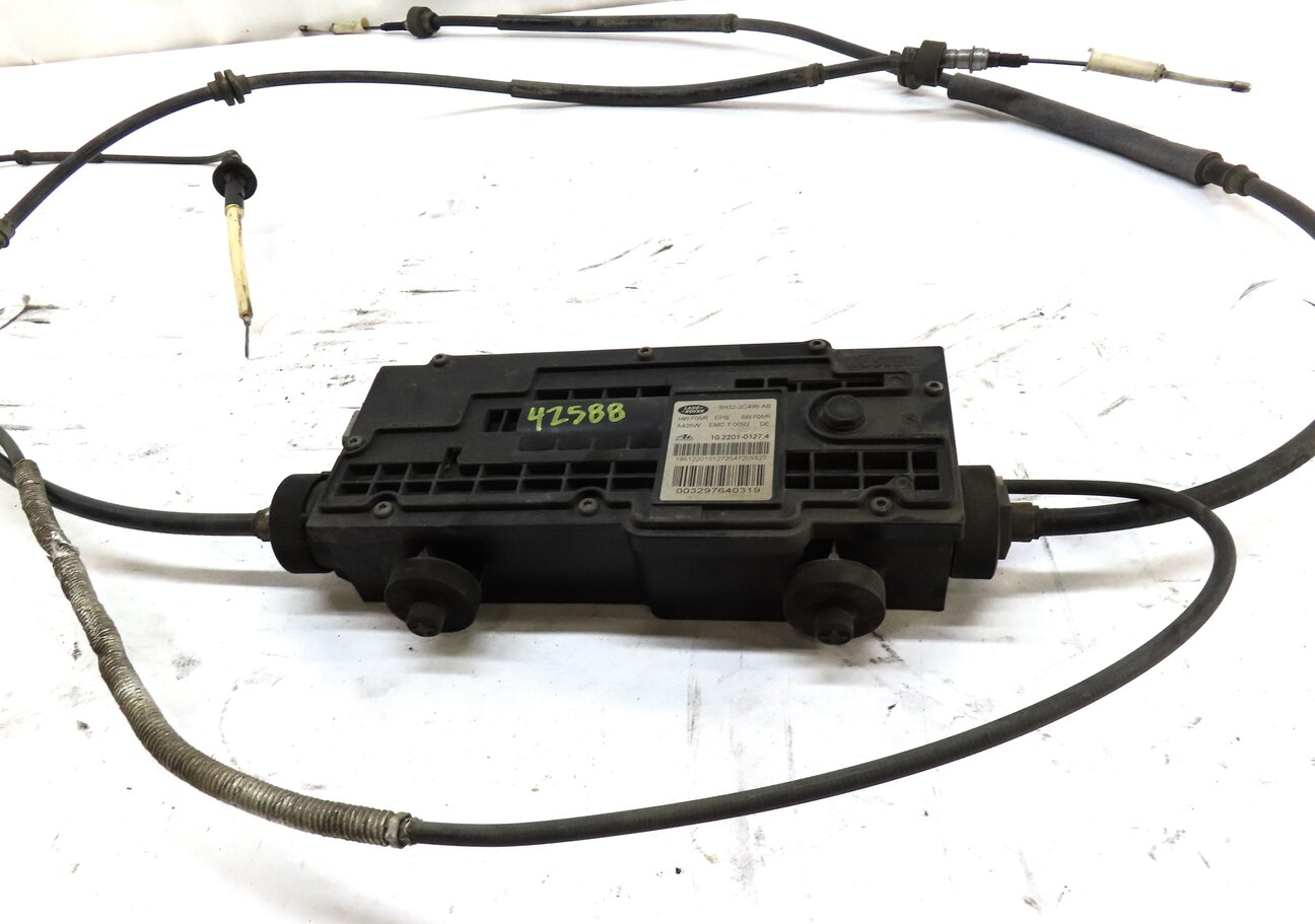 Thumbnail 4: 2008 RANGE ROVER SPORT (L320) EMERGENCY HILL PARKING E-BRAKE ACTUATOR w/ CABLES