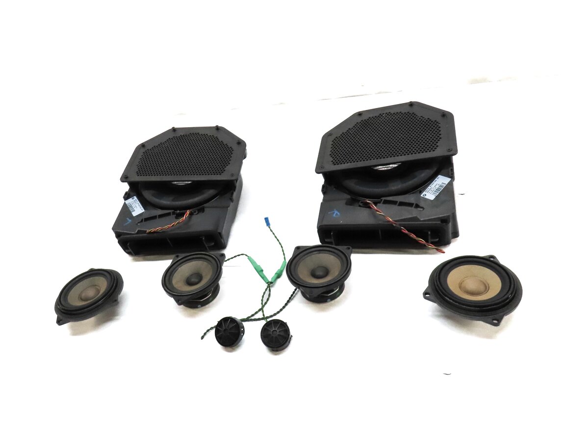 Thumbnail 2: 2014 BMW X1 (E84) FRONT REAR LEFT RIGHT DOOR DASH DECK SPEAKER SET 8