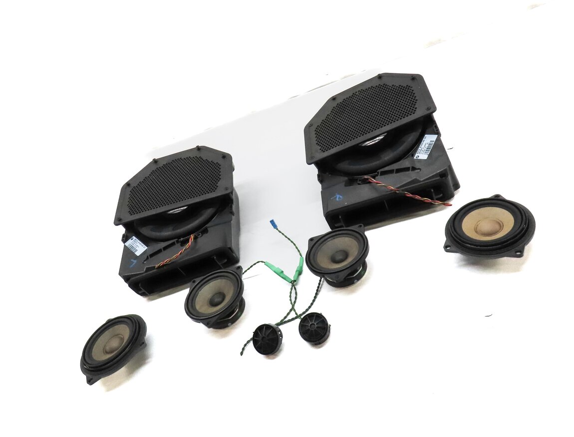 Thumbnail 3: 2014 BMW X1 (E84) FRONT REAR LEFT RIGHT DOOR DASH DECK SPEAKER SET 8