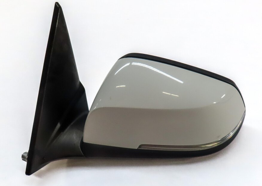 Thumbnail 5: 2013-2015 BMW X1 (E84) FRONT RIGHT PASSENGER DOOR MIRROR (MEMORY) (WHITE)