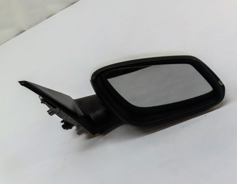 Thumbnail 3: 2013-2015 BMW X1 (E84) FRONT LEFT DRIVER DOOR MIRROR (MEMORY) (WHITE)