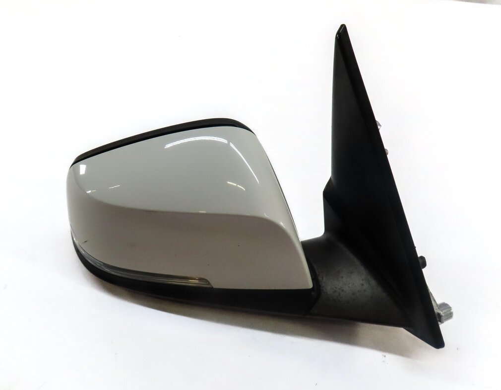 Thumbnail 5: 2013-2015 BMW X1 (E84) FRONT LEFT DRIVER DOOR MIRROR (MEMORY) (WHITE)