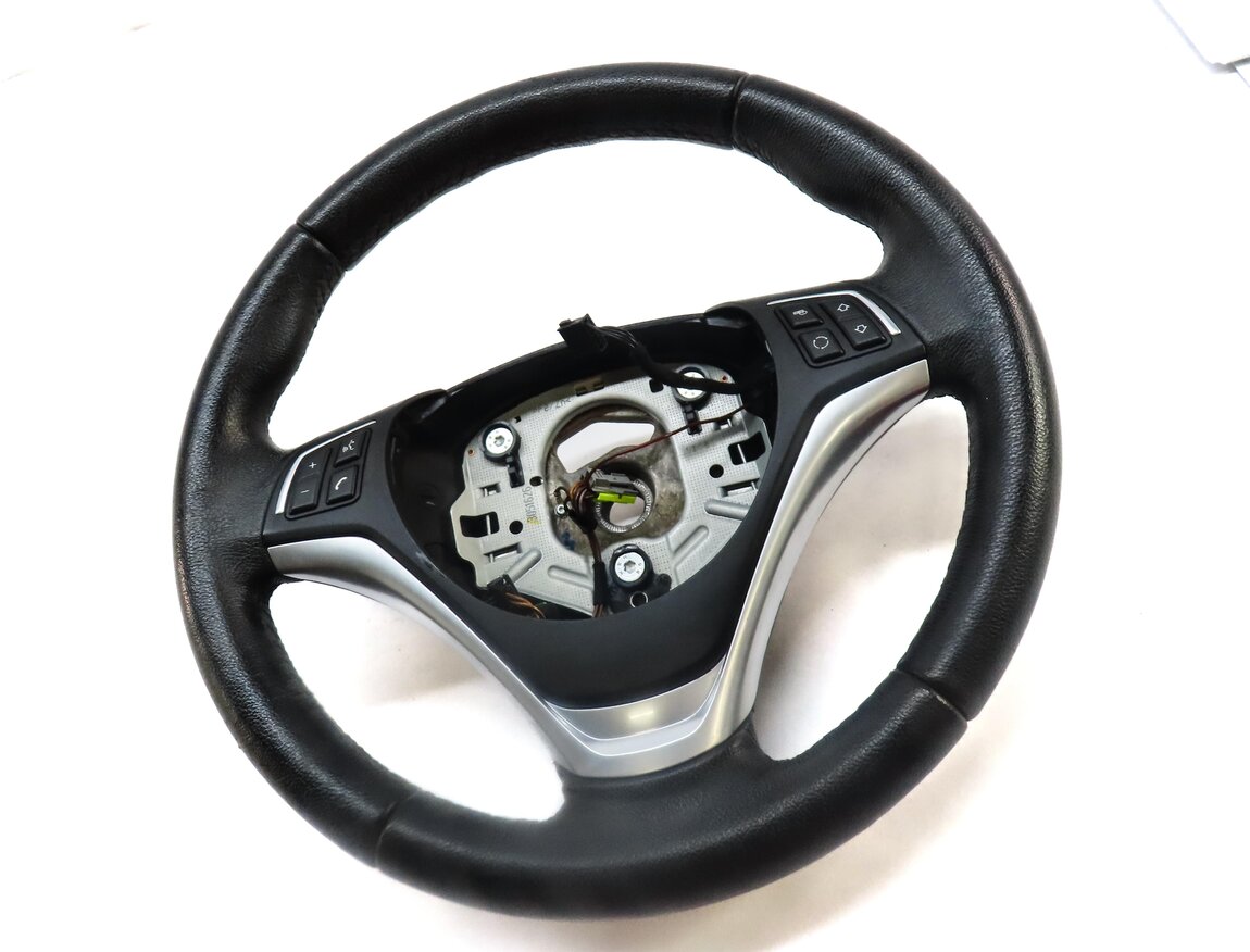 Thumbnail 3: 2013-2015 BMW X1 (E84) LEFT DRIVER SPORT STEERING WHEEL w/ SWITCHES (BLACK)
