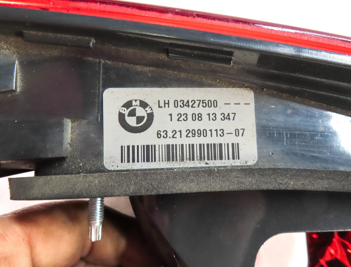 Thumbnail 5: 2012-2015 BMW X1 (E84) LEFT DRIVER REAR TRUNK INNER TAILLIGHT LIGHT LAMP