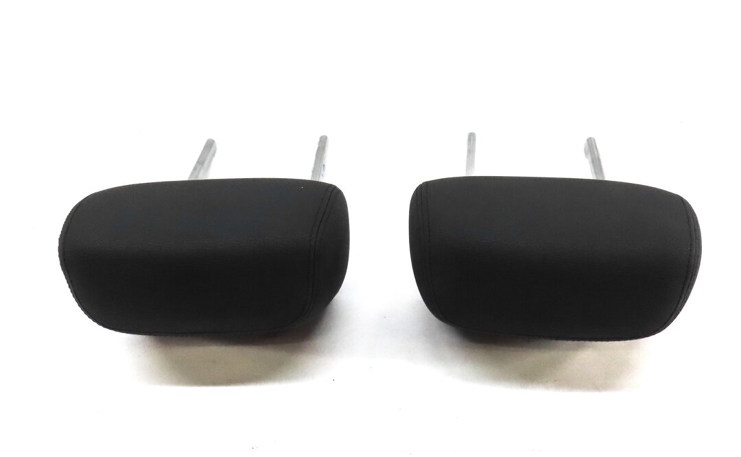 Thumbnail 4: 13-15 BMW X1 (E84) REAR 2ND ROW LEFT & RIGHT SEAT HEADREST SET (BLACK SENSATEC)