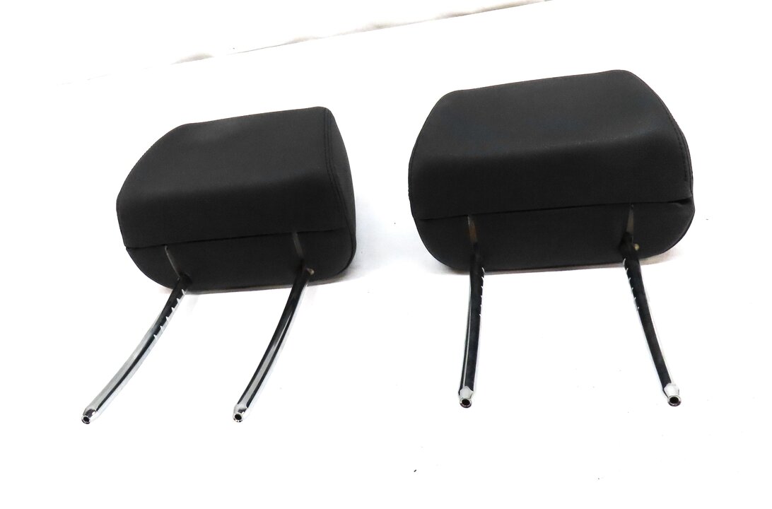 Thumbnail 2: 2013-2015 BMW X1 (E84) FRONT LEFT & RIGHT SEAT HEADREST SET 2 (BLACK SENSATEC)