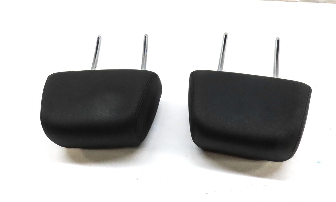 Thumbnail 4: 2013-2015 BMW X1 (E84) FRONT LEFT & RIGHT SEAT HEADREST SET 2 (BLACK SENSATEC)