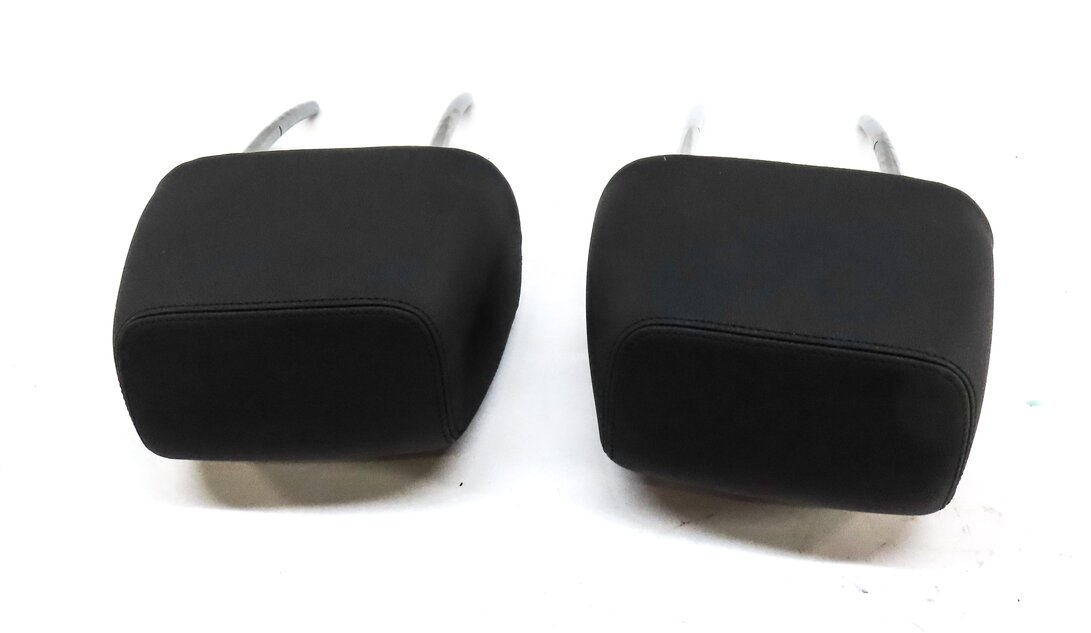 Thumbnail 5: 2013-2015 BMW X1 (E84) FRONT LEFT & RIGHT SEAT HEADREST SET 2 (BLACK SENSATEC)