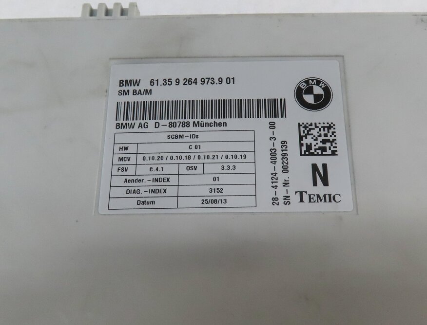 Thumbnail 4: 2010-2016 BMW 128i 328i 335i M3 X1 X5 X6 Z4 - FRONT MEMORY SEAT CONTROL MODULE