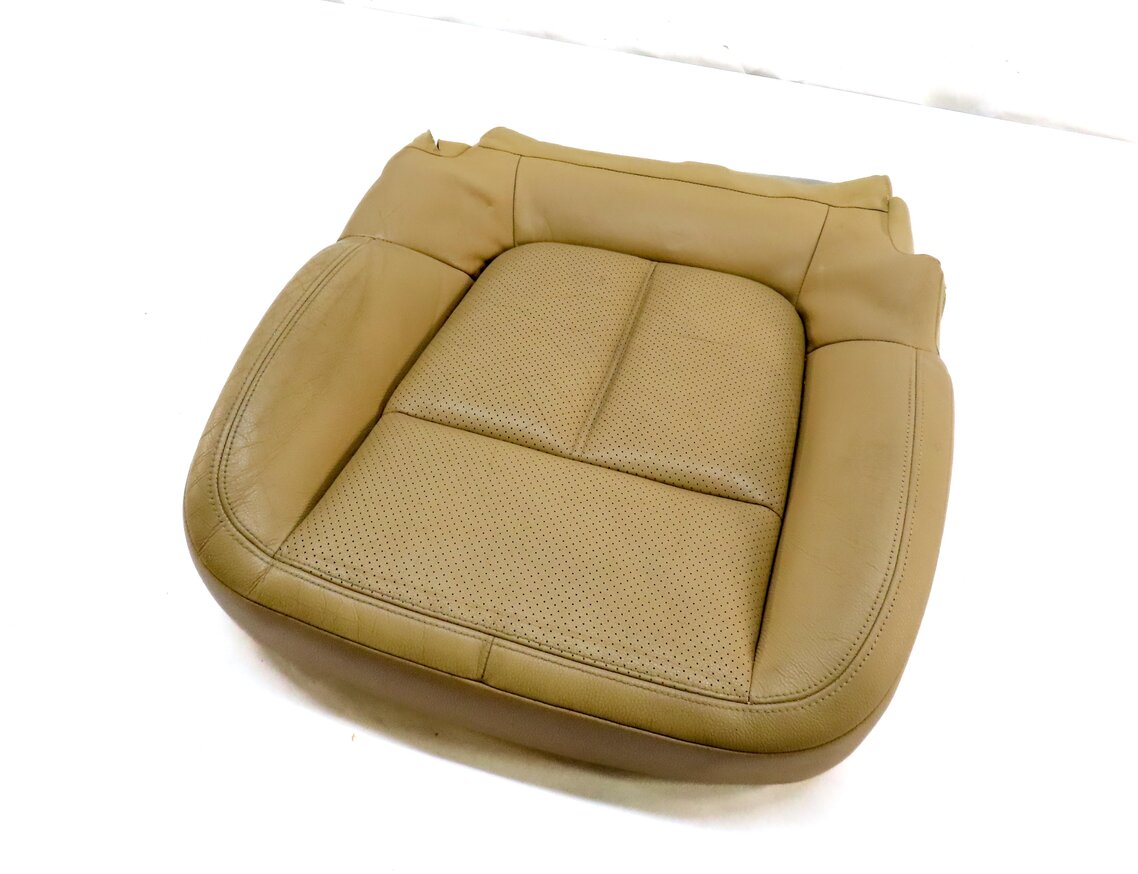 Thumbnail 1: 2011 PORSCHE CAYENNE 958 RIGHT PASSENGER LOWER BOTTOM HEATED SEAT CUSHION BEIGE