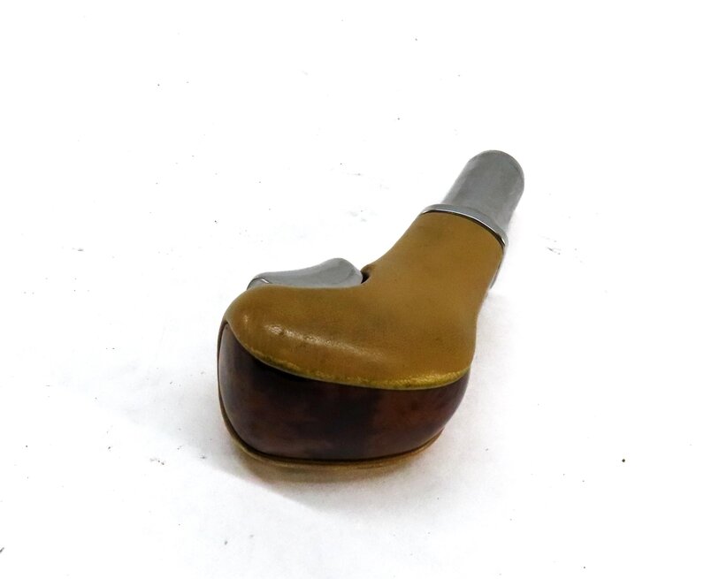 2011 PORSCHE CAYENNE (958) TRANSMISSION GEAR SHIFTER SHIFT KNOB HANDLE (WALNUT)