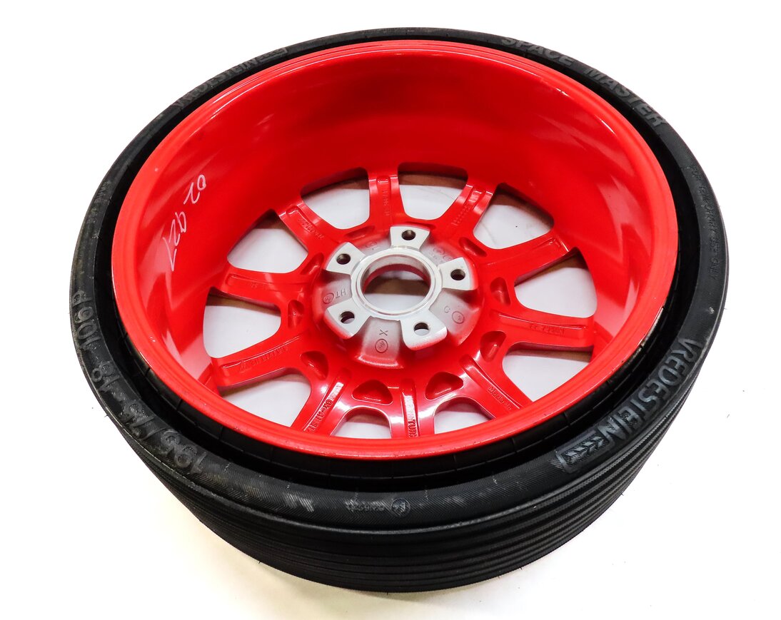 Thumbnail 6: 2003-2012 PORSCHE CAYENNE (955 957 958) 18x6.5 COLLAPSIBLE SPARE TIRE WHEEL RIM