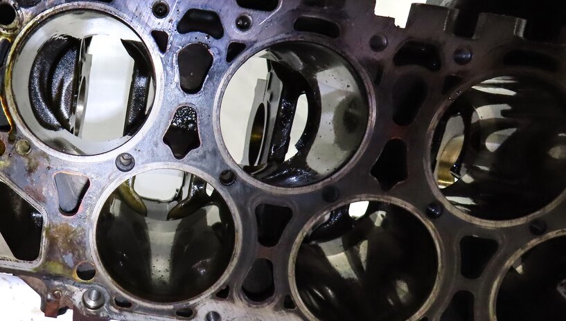 Thumbnail 11: 2011-2012 PORSCHE CAYENNE (958) 3.6L M55.02 VR6 ENGINE CYLINDER BLOCK (BARE)