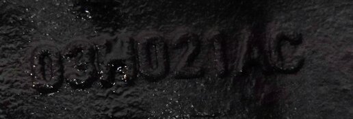 Thumbnail 15: 2011-2012 PORSCHE CAYENNE (958) 3.6L M55.02 VR6 ENGINE CYLINDER BLOCK (BARE)