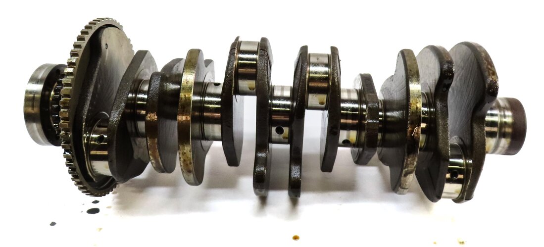 Thumbnail 6: 2011 PORSCHE CAYENNE (958) 3.6L VR6 ENGINE CRANKSHAFT CRANK SHAFT ASSEMBLY