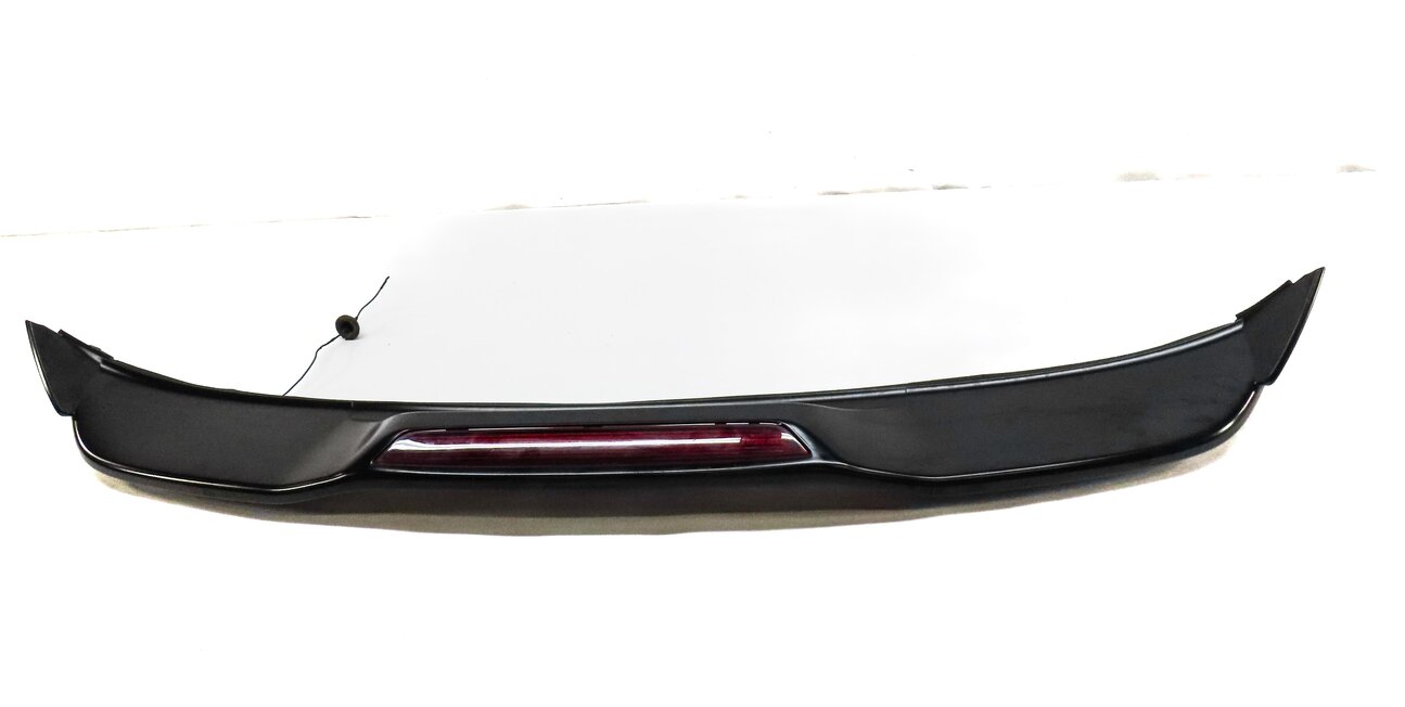 Thumbnail 2: 2011-2014 PORSCHE CAYENNE (958) REAR SPOILER WING w/ 3rd BRAKE LIGHT (BLACK)