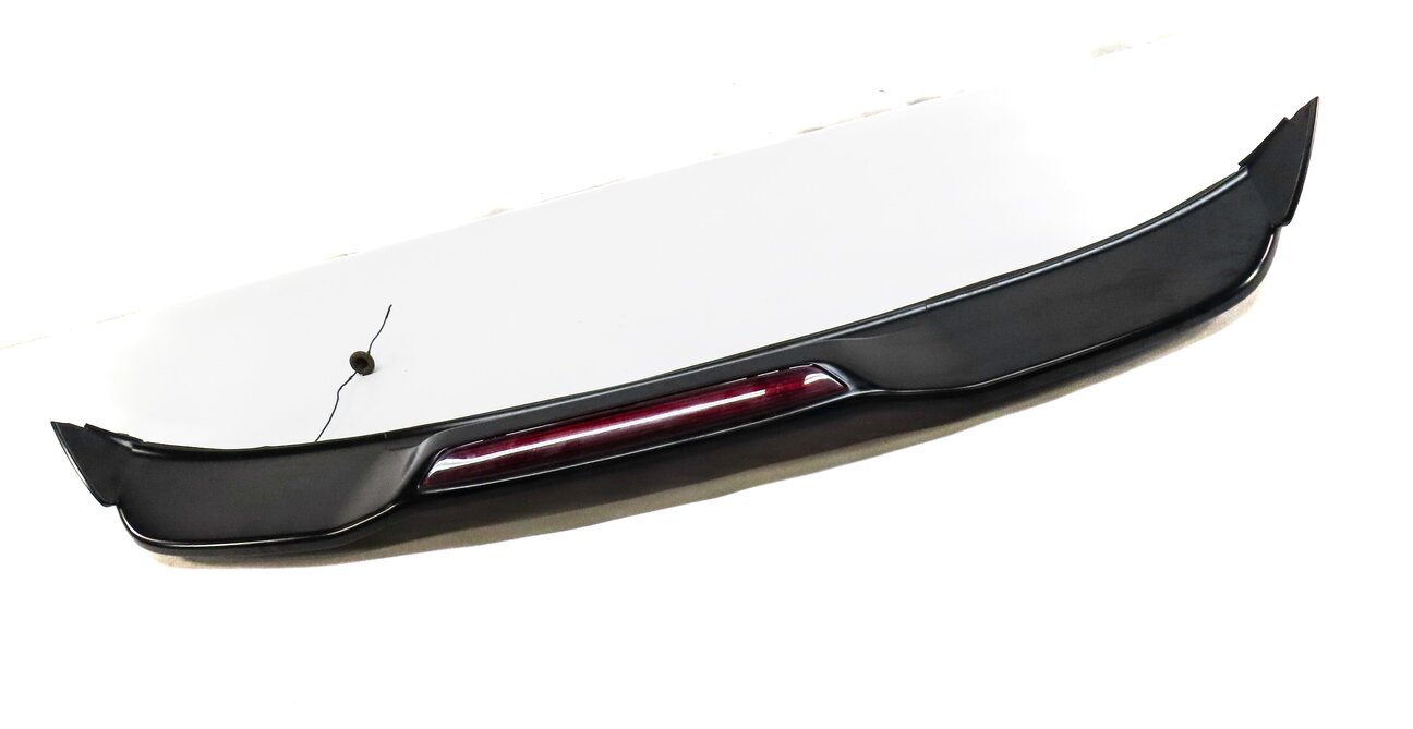 Thumbnail 3: 2011-2014 PORSCHE CAYENNE (958) REAR SPOILER WING w/ 3rd BRAKE LIGHT (BLACK)
