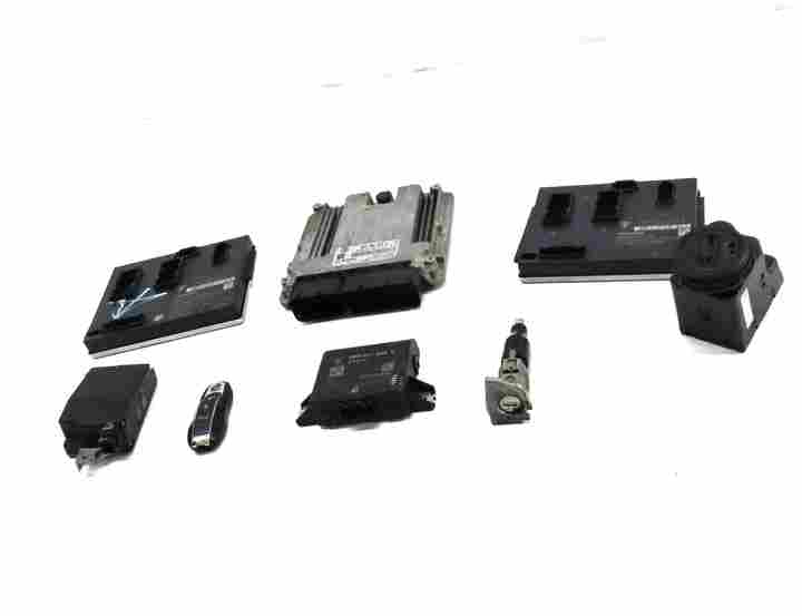 Thumbnail 2: 2011-2018 PORSCHE CAYENNE (958) 3.6L ENGINE ECM BCM IMMOBILIZER MODULE KEY SET