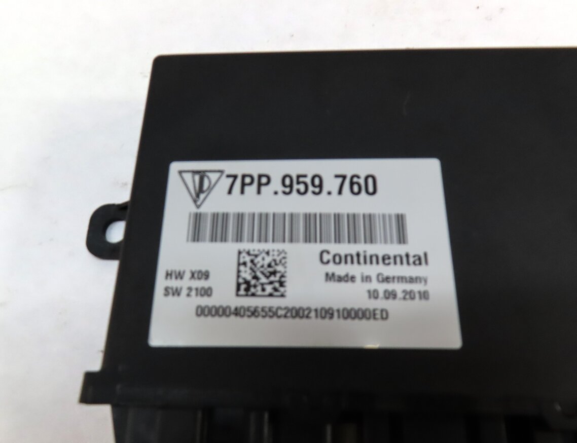 Thumbnail 4: 2011 PORSCHE CAYENNE (958) FRONT LEFT DRIVER SEAT CONTROL MODULE