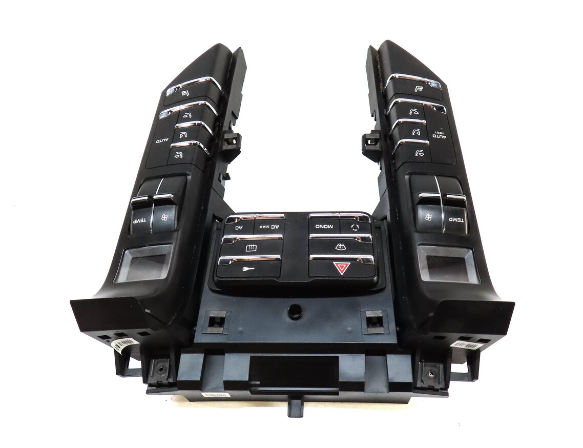 Thumbnail 6: 2011-2018 PORSCHE CAYENNE (958) FRONT HEATER A/C TEMPERATURE CONTROL PANEL