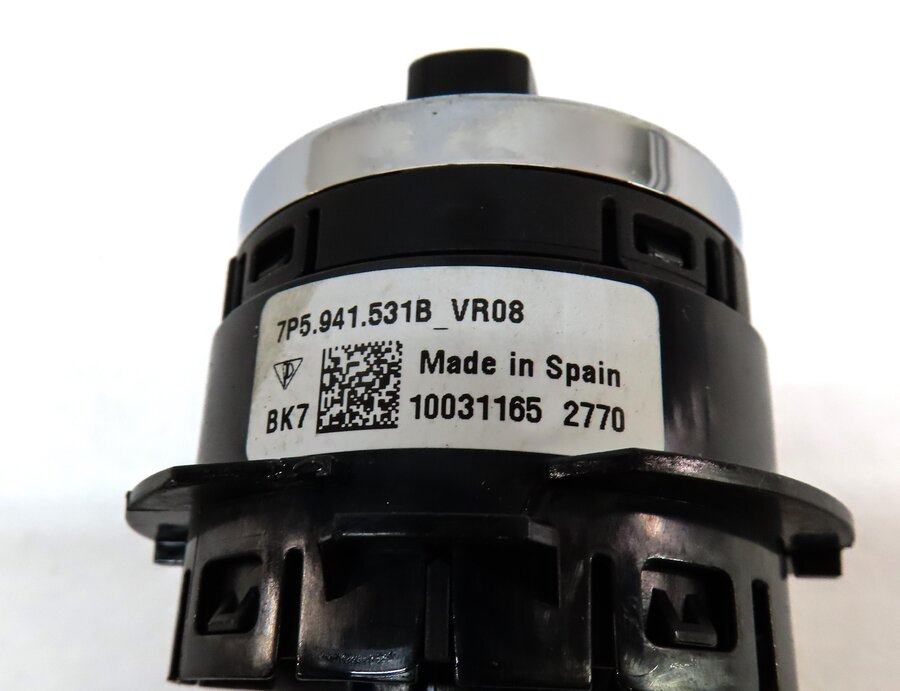Thumbnail 5: 11-14 PORSCHE CAYENNE (958) HEADLIGHT SWITCH HEAD LIGHT FOGLIGHT CONTROL KNOB