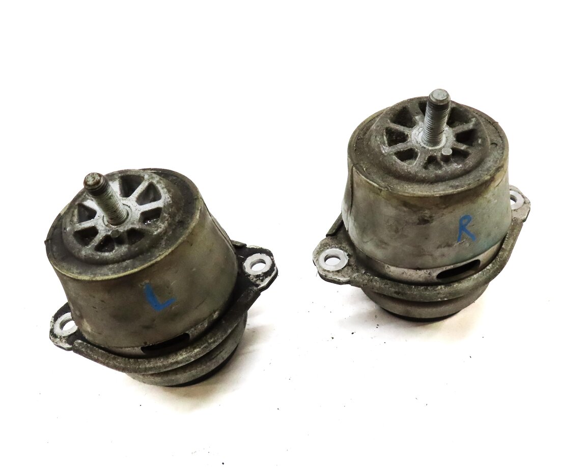 Thumbnail 3: 2011 PORSCHE CAYENNE (958) 3.6L VR6 ENGINE LEFT & RIGHT MOTOR MOUNT SET-2