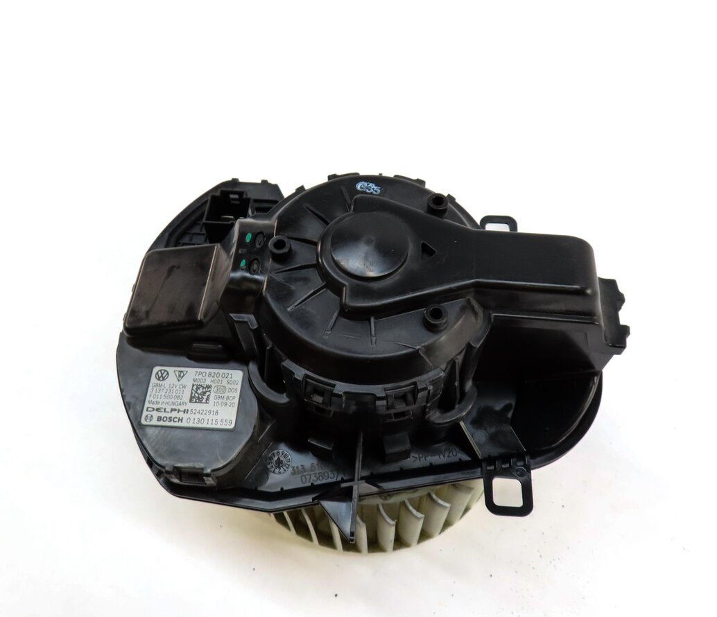 Thumbnail 5: 2011-2018 PORSCHE CAYENNE (958) FRONT HEATER A/C BLOWER FAN MOTOR w/ RESISTOR