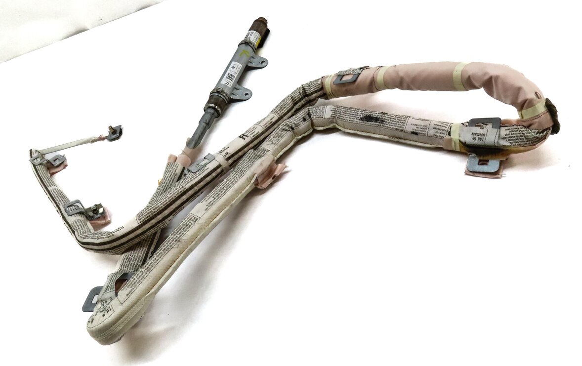 Thumbnail 3: 11-18 PORSCHE CAYENNE (958) RIGHT PASSENGER ROOF SIDE CURTAIN SRS AIRBAG AIR BAG