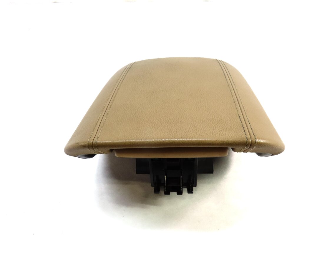 Thumbnail 5: 11-18 PORSCHE CAYENNE (958) FRONT CENTER CONSOLE ARMREST ARM REST LID (BEIGE)